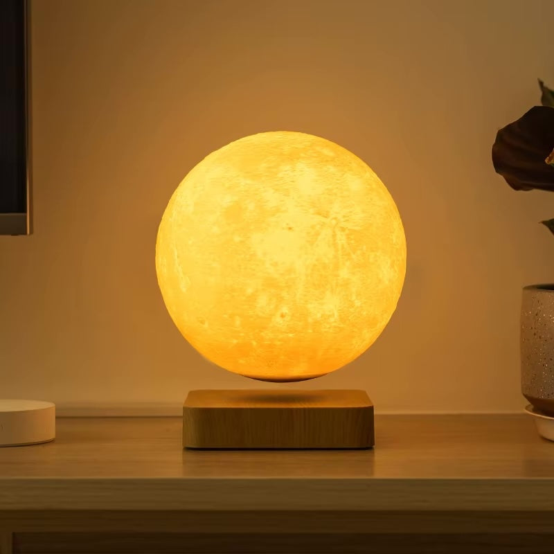 Svævende Måne lampe Ø18 cm